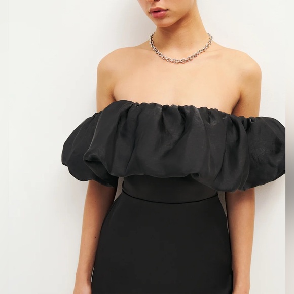 Reformation Alber Satin Dress - Picture 3 of 5